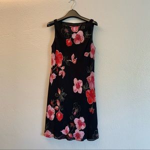 Vintage floral slip dress